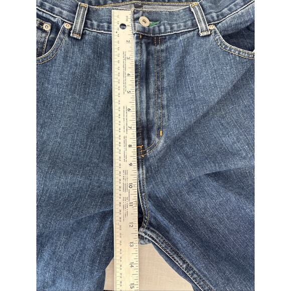 Y2K Tommy Hilfiger Vintage Relaxed Fit Classic Straight 2005 34x34 Men’s Jeans - Picture 11 of 16